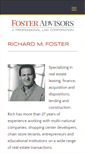Mobile Screenshot of foster-advisors.com